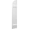Ekena Millwork Americraft 3-Board (2 Batten) Wood Joined Board-n-Batten Shutters w/ Arch Top, ARW101BQ311X77WHH, PR ARW101BQ311X77WHH - alternate 4